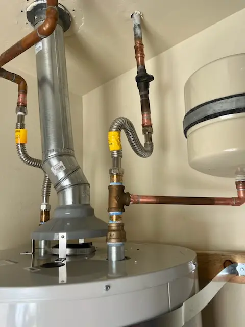 Water heater installation and plumbing repair in La Junta